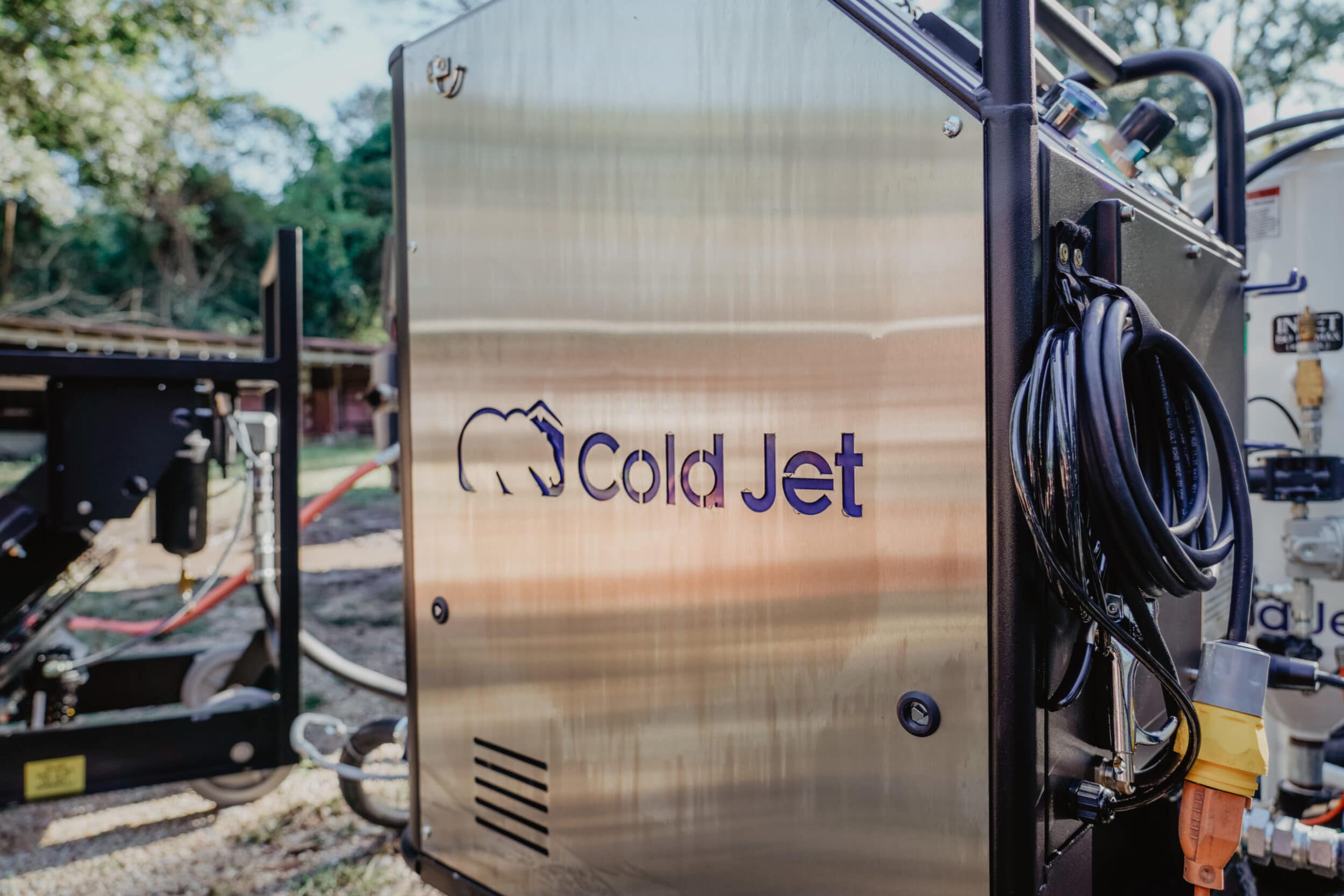 cold jet dry ice cleaning equipment